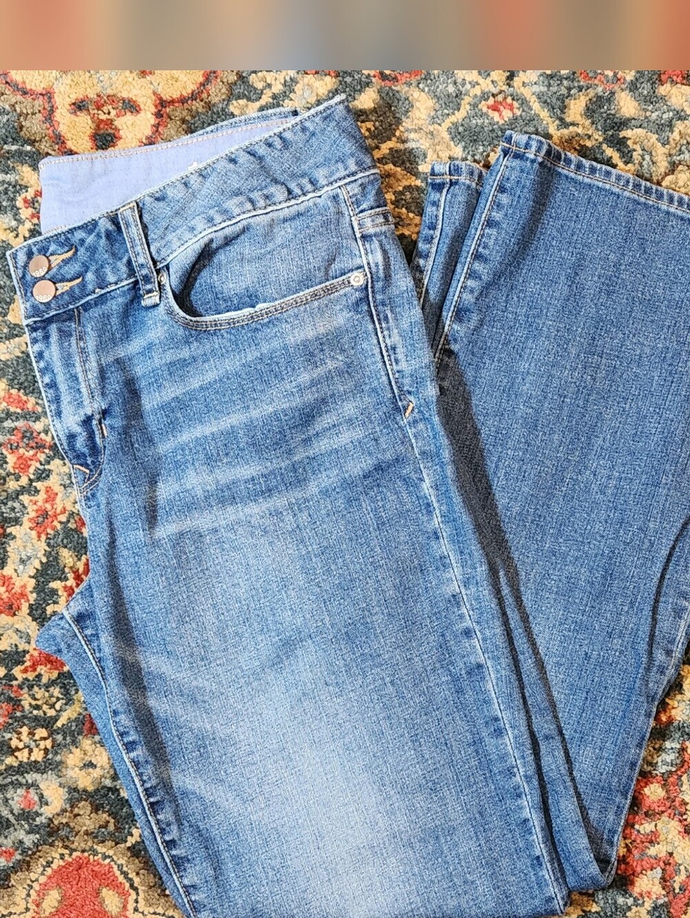 GAP 1969 Women’s Perfect Boot Mid-Rise Jeans 31/12 A